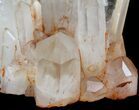 Tangerine Quartz Crystal Cluster - Madagascar #58844-4